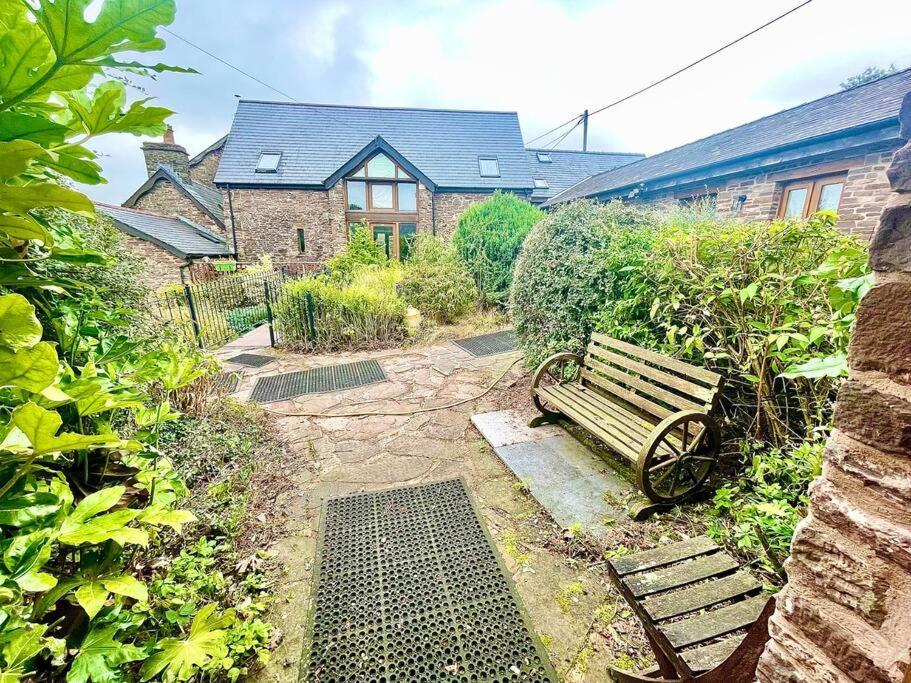 Stone Built Barn In A Beautiful Rural Setting Villa Llangwm-Isaf Exterior photo